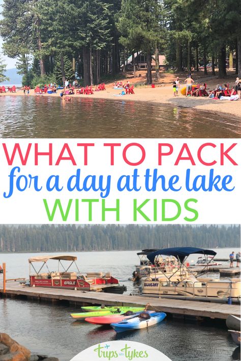 Planning a summer family vacation at the lake? Download this free printable packing list with all the things you need to pack for a day at the lake with kids! Lake Vacation Packing List, Lake House Trip, Packing List Kids, Lake Essentials, Lake Activities, Lake Fun, Day At The Lake, Camp Lake, Family Summer Vacation