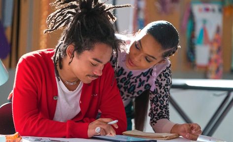 Luca Sabbat, Luka Sabbat, Joey Lawrence, Grown Ish, Yara Shahidi, Anthony Anderson, Promotional Photos, Beverly Hilton Hotel, Beverly Hilton