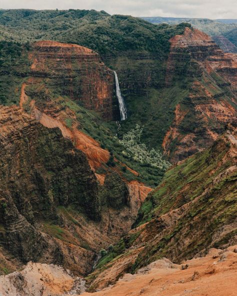 What to know about the Kukui Trail in Kauai's Waimea Canyon | Hawaii Magazine Landscaping Design Plans, Kauai Hiking, Hawaii Waves, Hues Of Green, Hawaii Magazine, Kauai Vacation, Hawaii Pictures, Hawaii Travel Guide, Rock Landscaping Ideas