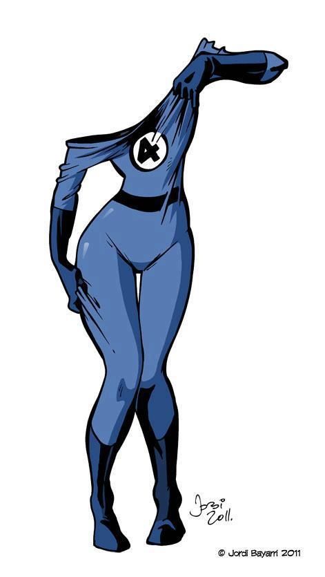 Invisible Woman,: Susan "Sue" Storm Richards--AKA: invisible Girl-Captain Universe-Susan Benjamin, Malice-Mistress of Hate- Baroness Von Doom-Tabitha Deneuve-- Powers : Invisibility- Projected Invisibility- Invisible Force Field Projection (bestows ability to generate protective invisible shields -invisible energy constructs as well as power to control and manipulate objects-- Teams : Fantastic Four- Lady Liberators- Avengers- Marvel Comics - Current title: "Fantastic Four"` Art :Jordi Bayarri Superhero Women, Sue Storm, Poster Grafico, Fantastic 4, Invisible Woman, Comics Girls, Marvel Comics Art, Marvel Girls, Marvel Women