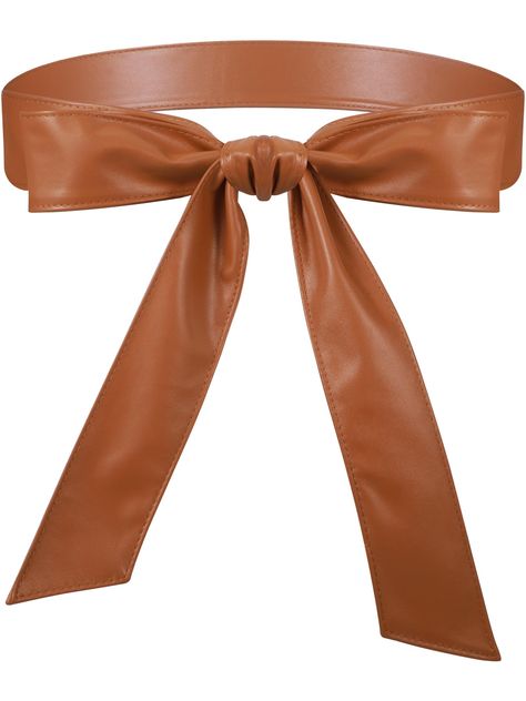 PRICES MAY VARY. Package Inclusion and Suitable Size: this package includes 1 women's leather wrap belt in an ideal size of 1.85 x 70.9 inches/ 4.7 x 180 cm; Its long length allows you to tie a bow on the front or back of your dress as a stylish and attractive decoration; You can get the belt ironed to ensure its stunning look; Due to the product manufacturing process, the belt will leave an inconspicuous sewing mouth, but will not affect the normal use of the product Elegant Look with PU Leathe Belt For Dress, Product Manufacturing, Leather Wrap Belt, Obi Belt, Wrap Belt, Sash Belts, Dress Coat, Sash Belt, Brown Belt