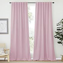 Grey blackout curtains