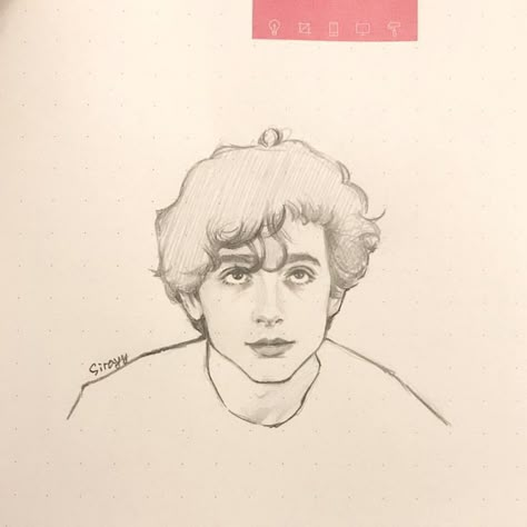 얼굴 그리기, Call Me By Your Name, Arte Sketchbook, Arte Inspo, Pencil Art Drawings, Timothee Chalamet, Drawing Inspo, Art Center, Pencil Art