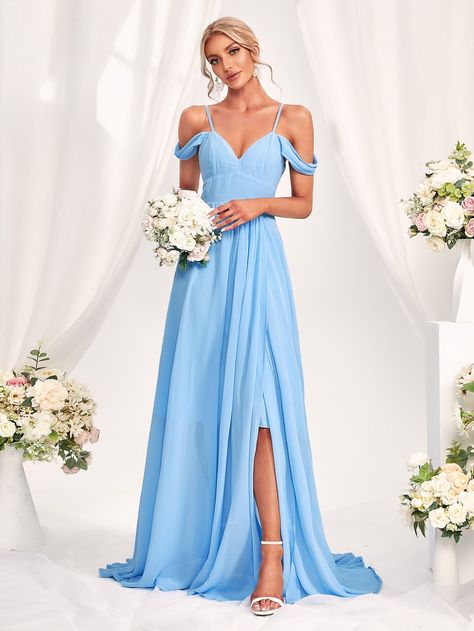 Baby Blue Bridesmaid Dress, Baby Blue Bridesmaid Dresses, Blue Bride, Baby Blue Dresses, Buy Wedding Dress, Dress Light Blue, Maid Of Honour Dresses, Blue Bridesmaid Dress, Blue Theme