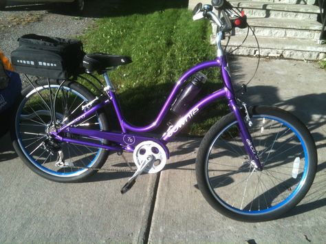 This is my townie--Violet. I LOVE my townie!! Favorite Things, Violet, Bicycle, I Love, Bike, Purple