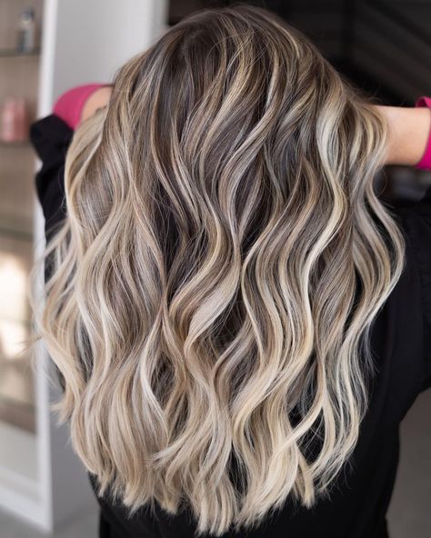 40 Effortlessly Hot Dirty Blonde Hair Ideas for 2021 - Hair Adviser Light Brown Root With Blonde Hair, Great Blonde Highlights, Summer Hair Highlights Blonde, Womens Hair Highlights, Brown Too Blonde Balayage, Hair Color Ideas For Brunettes To Go Lighter, Blonde Highlights On Brown Hair Long, Hair Colors 2023 Trends Medium, Beige And Blonde Highlights