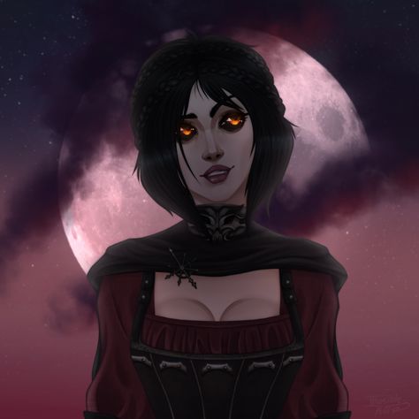 Serana Skyrim, Skyrim Serana, Skyrim Fanart, Vampire Portrait, Skyrim Wallpaper, Vampire Comic, Skyrim Art, Elder Scrolls Art, Elder Scrolls Skyrim