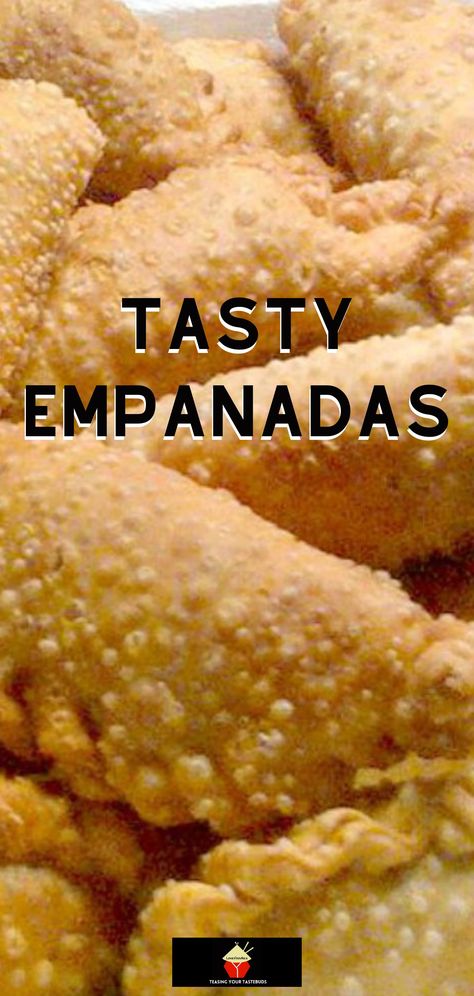 Tasty Empanadas. These tasty empanadas are homemade Argentinian street food snacks made of crispy homemade pastry filled with beef. Great party food. Easy recipe and so popular! Fried Empanadas Recipe, Dessert Empanadas Recipe, Street Food Snacks, Pies Savory, Party Food Easy, Empanadas Recipe Dough, Homemade Empanadas, Easy Empanadas Recipe, Beef Empanadas Recipe