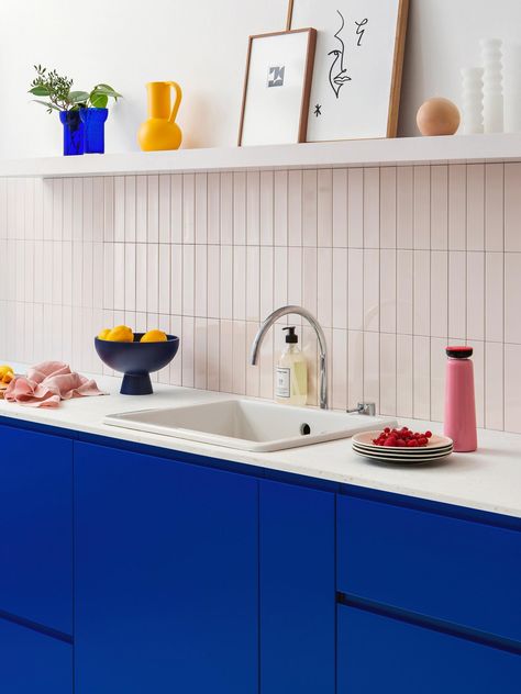 Plum Living, Ikea Kitchen Planner, Colorful Homes, Kitchen Planner, Laminate Kitchen, Yves Klein, Living Interior, Homes Interior, Design Your Kitchen