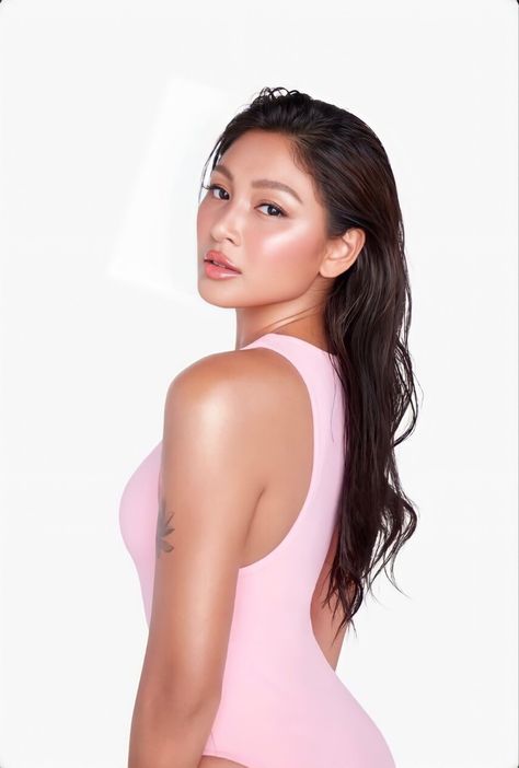 Nadine Lustre Outfits, Korean Id Photo, Nadine Lustre Fashion, Grp Port, Nadine Lustre, Baby Pic, Id Photo, Kitty Wallpaper, White Outfit