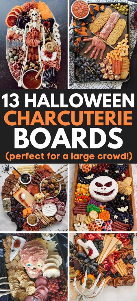 Halloween Charcuterie Board Ideas – Throwing a Halloween feast this year? Try some of the best Halloween charcuterie boards that are sure to please your spooky party guests! Best Halloween appetizers for a party! Kids Halloween charcuterie board, Halloween charcuterie board design, Halloween charcuterie board aesthetic, candy Halloween charcuterie board, Halloween snack charcuterie board, Halloween grazing table ideas, grazing table ideas for Halloween. Make Charcuterie Board, Charcuterie Board Halloween, Charcuterie Board Ideen, Make A Charcuterie Board, Fall Appetizers Easy, Fall Appetizer, Halloween Charcuterie Board, Plateau Charcuterie, Halloween Charcuterie