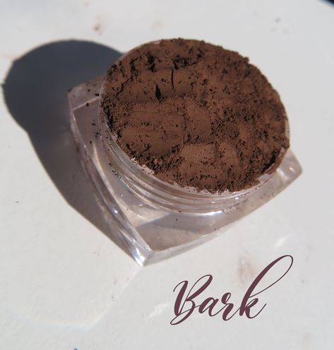 BARK -Matte Brown Eyebrow Mineral Eyeshadow | Loose Minerals | Vegan Loose Powder Eyeliner | Mineral Makeup Eye Shadow -Bark Eyeliner Eyebrow Shading, Powder Eyeliner, Brown Eyebrow, Powdered Eyeliner, Makeup Companies, Brown Eyebrows, Eyebrow Eyeshadow, Brown Eyeliner, Loose Pigments