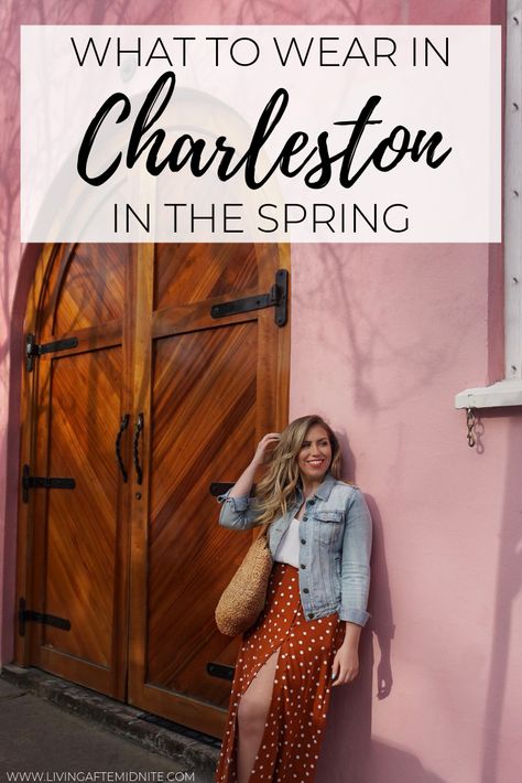 What to Wear in Charleston in the Spring | Charleston Packing List | Spring in Charleston | Best Outfits to Wear in Charleston | What I Packed for Charleston Outfit Ideas Charleston, Savannah Georgia What To Wear, Outfits For South Carolina, Charleston What To Wear, Packing List For Charleston Sc, Charleston Outfits March, Charleston Spring Fashion, Spring In Charleston Sc Outfits, Plus Size Charleston Outfits