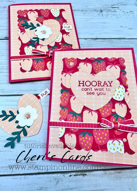 Saleabration Showcase: Hooray For Surprises! INTERACTIVE Stampin’ Up Card Stampin Up Hooray For Surprises, Hooray For Surprises Stampin Up Cards, Saleabration 2024, Stampin Up Card, Interactive Cards, Su Cards, Stamping Up Cards, Creative Cards, Stamping Up