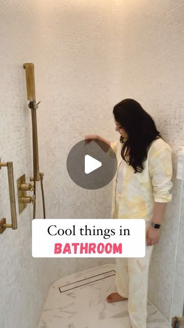 House Structure Design, Shower Drains, Pretty Aesthetic, Mirror With Led Lights, Bathroom Goals, Bathroom Update, Cool Things, Color Changing Led, Led Mirror