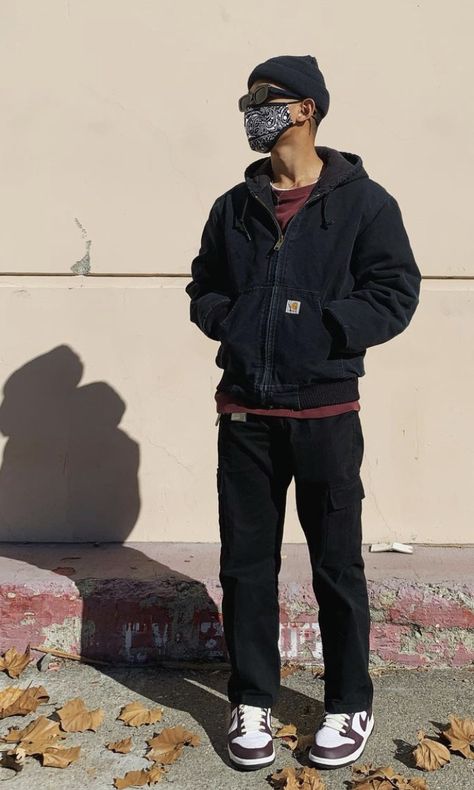 Dickies Hoodie Outfit, Carhartt Hoodie Outfit, Carhartt Jacket Outfit Men, Carhartt Vest Outfit, Carhartt Outfits, Dickies Outfits Men, Hooded Jacket Outfit, Hoodie Jacket Outfit, Carhartt Jacket Outfit