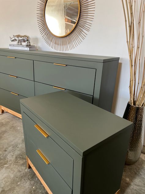 Painted nightstand ideas