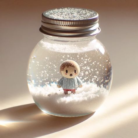 Snow Globe Crafting - A Magical Winter Activity for Families Diy Snow Globe For Kids, Homemade Snowglobes, Snow Globe Ornaments Diy, Snowglobe Diy, Diy Snowglobes, Diy Snowglobe, Snow Globe For Kids, Snow Globe Diy, Diy Snow Globes