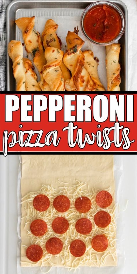 Pizza Twists Crescent, Pizza Twists With Pizza Dough, Pillsbury Pizza Crust Recipes, Party Snacks For Adults, Parmesan Sliders, Pizza Twists, Group Recipes, Crescent Roll Pizza, Yummy Pizza