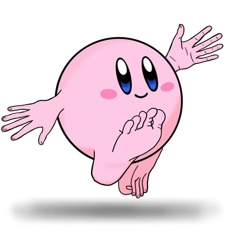 Kirby Memes, Kirby Character, Kirby Art, Human Hands, Roblox Memes, Funny Drawings, Funny Doodles, Books For Kids, Human Hand