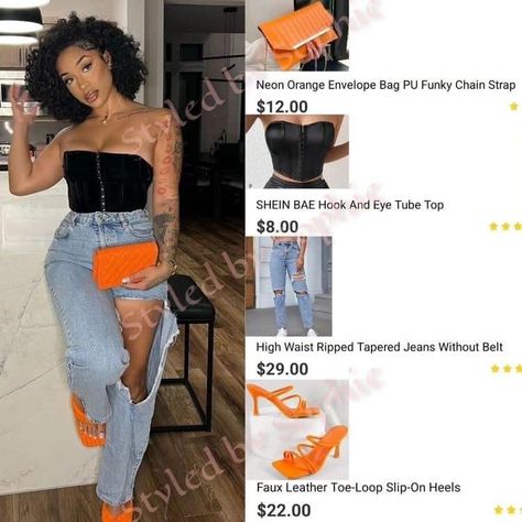 Dearra Outfits Shein, Cute Casual Outfits Shein, Shein Lookbook Outfits, Night Out Outfit Shein, Shein Brunch Outfit Ideas Black Women, Shein Black Outfits, Shein Outfits Inspo Black Women, 20th Birthday Outfit Ideas Casual, Brunch Outfit Black Woman Shein