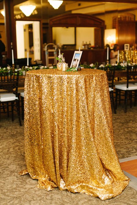 Gold Sequined Cocktail Tablecloth Vintage Carnival Theme, Cocktail Table Decor, Bohemian Wedding Reception, Gold Sequin Tablecloth, Cocktail Trends, Cocktail Wedding Reception, Wedding Decors, Sequin Tablecloth, Gilbert Arizona