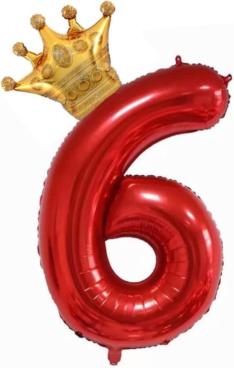 Creating a collection of products for the princess like birthday party - Giant Number balloon Decoration #ad Birthday Decoration Balloons, Snow White Birthday Party, Snow White Birthday, Anniversary Party Decorations, Red Crown, Baby Shower Decoration, Childrens Birthday Party, Number 6, Number Balloons