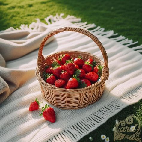 https://card9.com/ai/one-basket-of-strawberries Strawberry Basket, Strawberry Bag, Basket Picnic, Tiger And Bunny, April 20, Picnic Basket, Strawberries, Packaging, Collage