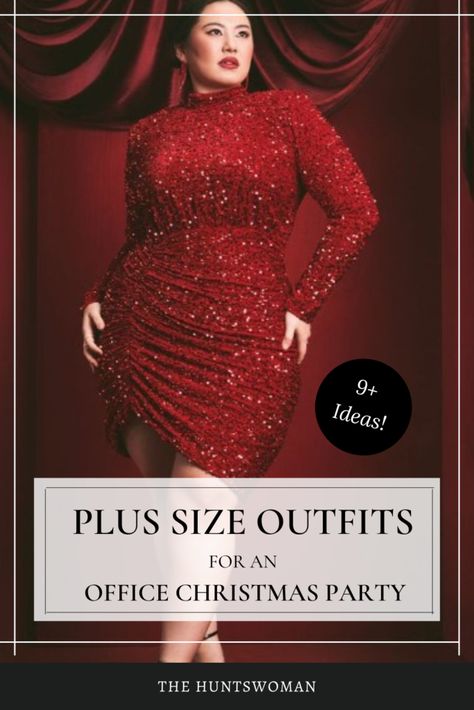 Formal Holiday Dress Christmas, Christmas Woman Outfits, Plus Size Holiday Cocktail Dress, Plus Size Holiday Party Dress, Plus Size Christmas Party Dress, Plus Size Work Party Outfit, Plus Holiday Party Outfit, Plus Size Xmas Party Outfit, Casino Night Party Outfit Plus Size