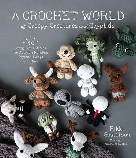 Amigurumi pattern Crochet Cryptid, Crochet Creepy, Free Crochet Toy Patterns, Creepy Crochet, Creepy Creatures, Cow Toys, Diy Crochet Patterns, Easy Crochet Animals, Toy Diy