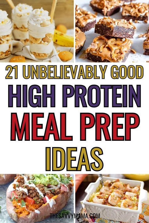 Craving some unbelievably good high-protein meal prep ideas? These 21 delicious and healthy recipes will make your meal prep fun and easy. Whether you need options for breakfast, lunch, or dinner, these meals are perfect for anyone looking to stay on track with a high-protein, low-calorie diet. #MealPrep #HighProteinRecipes #HealthyEating #EasyMeals Healthy Easy Meals High Protein, Protein Salad Meal Prep, Easy Healthy Meal Prep High Protein, 30g Protein Meal Prep, Meal Prep With High Protein, Winter Macro Meals, Low Calorie High Protein Meals Prep, Protein Food Prep Meals, High Protein Meals For Glute Gain