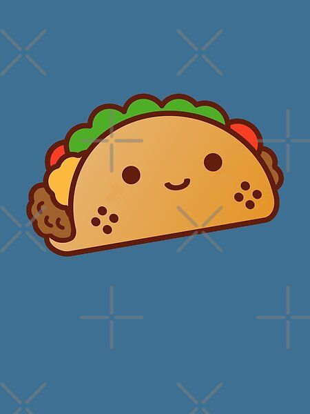 A Kawaii Taco for the taco lover.This cute taco will be great for the foodie who loves cute kawaii food. The perfect gift for the boyfriend or girlfriend. For The Boyfriend, Taco Restaurant, Cow Wallpaper, Taco Lover, Cute Emoji, The Boyfriend, Kawaii Food, Be Great, Cute Kawaii