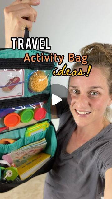 Michelle on Instagram: "Keeping Kids Entertained While Traveling! ✨✈️ As a follow up to my last video on tips for traveling with kids, here are the details for the activity bags I made for my 7, 6, 4, and 1 year olds! Plus, save this post for a list of screen-free travel activities, categorized by age group! 👇 You can find everything featured plus more of our favorite must-have travel items in my bio under “Travel Tips and Activities”! For Babies (0-12 months): • Soft books, rattle, teething rings • Baby-safe mirrors, rattles, squeeze toys • Musical toys for soothing sounds For Toddlers (1-3 years): • Sticker books, board books, • Lacing cards, water wow books • Finger puppets, small stuffed animals For Preschoolers (3-5 years): • Coloring books, sketchbooks, magnetic drawing boards • C Kids Travel Activities, Travel Toys For Toddlers, Magnetic Drawing Board, Activity Bags, Lacing Cards, Small Stuffed Animals, Traveling With Kids, Sticker Books, Tips For Traveling