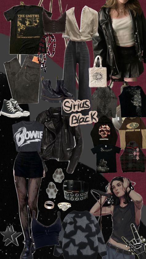 #vintage #beauty #vibes #outfitinspo #siriusblackgirl#siriusblack#marauders#wolfstar Vintage Grunge Outfits, Black Inspired Outfits, Marauders Wolfstar, Grungy Outfit, Mood Clothes, Beauty Vibes, Estilo Grunge, Vibe Clothes, Sirius Black