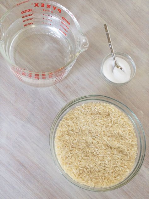 Ingredients for Parboiled Rice How To Cook Parboiled Rice, Holiday Rice, Persian Rice, Parboiled Rice, Cooking Rice, Boiling Pasta, How To Boil Rice, Persian Cuisine, How To Cook Rice