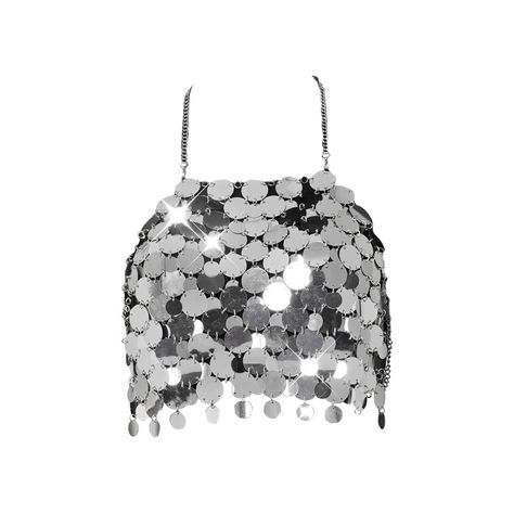 Home, Furniture & DIY | Sporting Goods | Toys & Games | Crafts | Health & Beauty | Clothes, Shoes & Accessories | Vehicle Parts & Accessories Sequin Crop Top Midriff Baring Top Outfit Tank Top Sleeveless Women Y2K Glitter    Description: 【Premium Material】Made of good quality metal with fine workmanship, stylish, comfortable, and durable for wear. 【Sequin Tops】Backless sequin vest, sparkly and shiny body chains, fashionable and casual, showing your charming curves. 【Stylish Design】Unique sequins top, shiny lustrous colors, hollow out, and midriff baring design, shiny and pleasing to eyes. 【All Occasion】Perfect for Indian dance, performance, party, club, music festival, Halloween, cosplay, disco, and everyday wear. 【Wash Tips】Hand Washes Gently, machine wash, bleach, iron, and hang on to dr Stargirl Style, Outfit Bralette, Outfit Blackpink, Halter Tops Outfit, Sparkly Tank Top, Halter Bra Top, Sequin Vest, Sequins Top, Sparkly Top