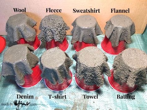 Diy Cement Planters, Cement Flower Pots, Soya Mumu, Diy Concrete Planters, Cement Diy, Concrete Diy Projects, Tutorials Diy, Portland Cement, Concrete Crafts