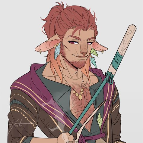 Firbolg cleric, mage, Druid, or monk. Firbolg Dnd, Firbolg Cleric, Dnd Druid, Fantasy Races, Dungeons And Dragons Characters, Dnd Art, D&d Dungeons And Dragons, Dungeons And Dragons Homebrew, Character Design Male