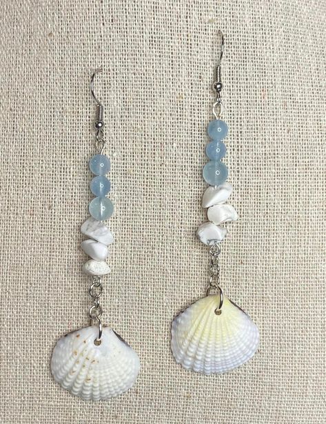 Mermaid Jewelry, Gelang Manik, Seashell Jewelry, Jewelry Accessories Ideas, Dope Jewelry, Calming Stones, Sea Water, Diy Crafts Jewelry, Shell Jewelry