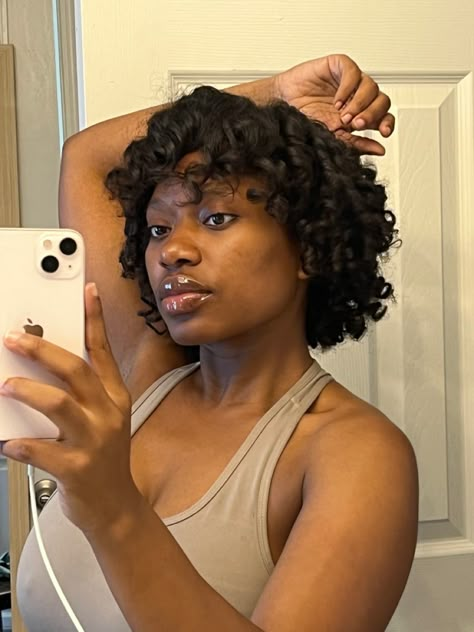 Natural Hair, Flexi Rod Set, Black Girk Short Flexi Rod Set Natural, Rod Set On Natural Hair Short Hair, Flexi Rods On Natural Hair Short, Flex Rods On Natural Hair, Flexi Rods On Natural Hair Short 4c, Perm Rods On Natural Hair, Flexi Rods On Natural Hair, Flexi Rod Curls, Rods On Natural Hair