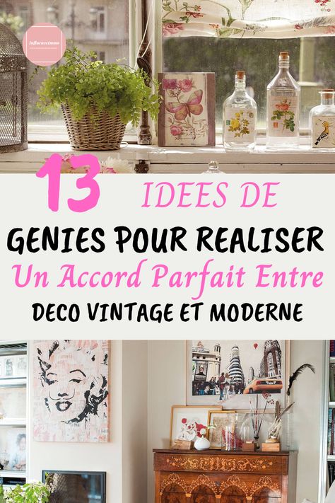 Même lorsque nous voulons une décoration moderne dans la maison, je trouve toujours charmant d’ajouter des éléments de décoration et des touches vintages à son intérieur. Original, exclusif, valorisé... Faire entrer des meubles et objets vintage dans sa maison est une réussite La décoration de style vintage ne se démode jamais. Voyez comment le ramener à la maison en l’ajustant à votre décoration. Deco Vintage, Vintage Chic, Style Vintage, Different Styles, Diy Home Decor, Blogging, Home Diy, Sweet Home, Coin