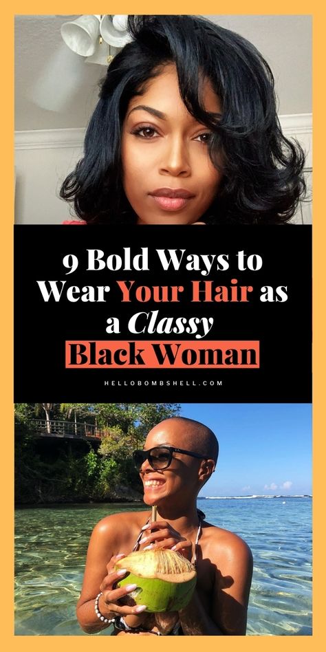 Classic Hair Styles For Black Women, Hair Trends 2023 Black Women, Relaxed Long Hairstyles For Black Women, 4c Interview Hairstyles, Long Haircut Black Women, Doobie Hairstyles For Black Women, Sophisticated Black Hairstyles, African American Straight Hairstyles, Low Maintence Hairstyles For Black Women