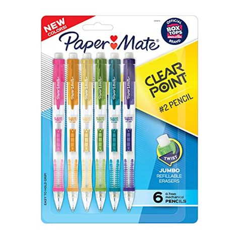 Paper Mate Pencils, Mechanical Pencils Papermate, School Supplies Teacher, Writing & Drawing Instruments, Drafting Pencil, Study Essentials, Glitter Lip, Tie Dye Crafts, Smoothie Healthy