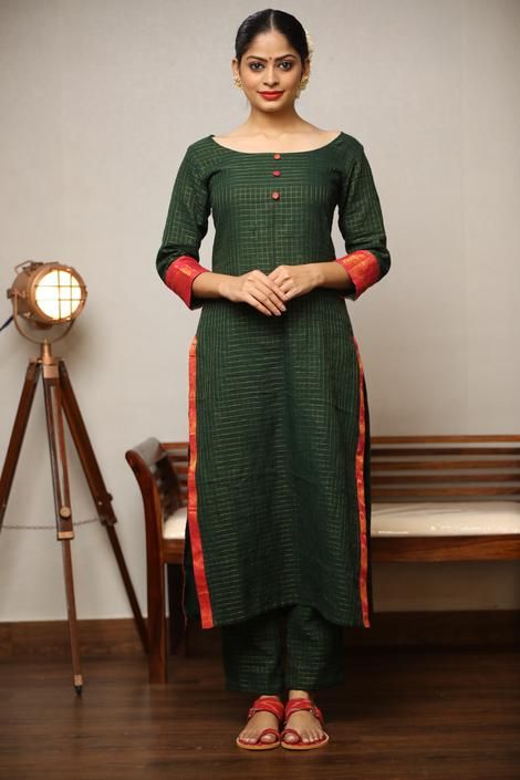 Margazhi Moments – Page 3 – Tamara Silk Kurti Designs, Recycled Dress, Long Gown Design, Churidar Designs, Fitted Pants, Simple Kurta Designs, Draping Fashion, Simple Kurti Designs, Salwar Designs