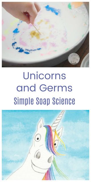 Unicorns and Glitter help teach kids why we use soap in a simple, science experiment and a fun book! #science #scienceforkids #bookthemed #handsonlearning Science Experiments For Preschoolers, Kid Experiments, Unicorn And Glitter, Science Activities For Kids, Stem For Kids, Animal Crafts For Kids, Easy Science, Science Fair Projects, Science Experiment