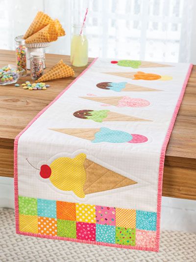 Crochet table runner pattern