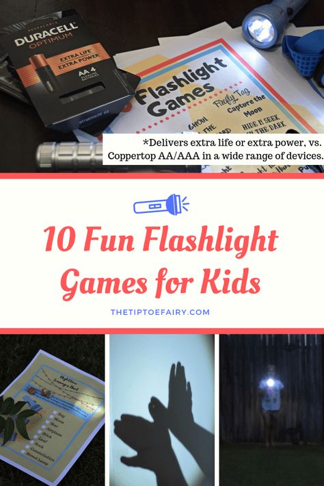 Flashlight Activities For Kids, Flashlight Friday, Flashlight Craft, Kindergarten Inquiry, Birthday Sleepover, Games To Play With Kids, Outside Games, Night Hiking, It's Too Hot