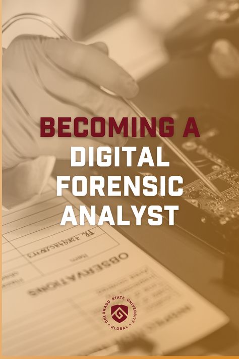 As a digital forensics analyst, you may work with law enforcement agencies to assist companies who have suffered from cyberattacks to analyze damages, break through security countermeasures, and retrieve relevant data. The best way to develop the critical skills you need in this industry is to earn your degree in cybersecurity. Our 100% online Bachelor’s degree in Cybersecurity is built to prepare you for success. Learn more at CSU Global! Digital Forensics, Computer Forensics, Computer Science Degree, Master's Degree, Forensic Science, Science Degree, Career Options, Power Grid, Online College