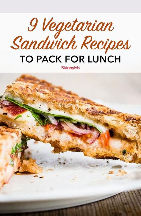 Sandwiches are the quintessential lunch food! All of these vegetarian sandwich recipes are delicious and easy to make ahead to pack for lunch! #vegetarian #sandwich #recipes Vegetarian Sandwich Recipes, Vegetarian Recipes Lunch, Vegetarian Sandwich, Veggie Sandwich, Lunch Food, Healthy Sandwiches, Vegetarian Lunch, Tasty Vegetarian Recipes, Sandwiches For Lunch