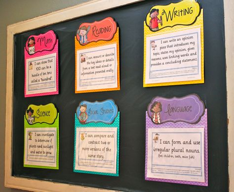 Week In Focus Bulletin Board, Posting Learning Targets, Classroom Standards Display, Learning Targets Bulletin Board, Objectives Bulletin Board, Learning Objectives Display, Objective Bulletin Board, Objectives Display, Wonderland Classroom